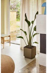 Sgabello arancione Mochi - Hübsch