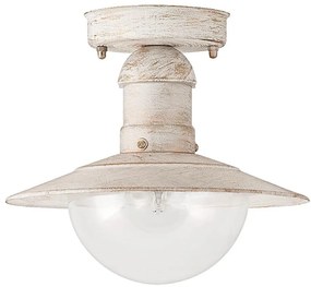 Brilagi - Plafoniera da esterno MOLDE 1xE27/60W IP44 bianco/patina