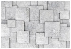 Fotomurale  Concrete Abyss  Colore Grigio, Dimensioni e Misure 100x70