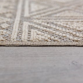 Tappeto grigio/beige lavabile 194x290 cm Lucia – Flair Rugs