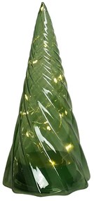 Decorazione natalizia luminosa verde ø 9,5 cm Vilma – Sirius