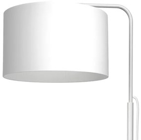 Lampada con piedistallo ARDEN 1xE27/60W/230V bianco