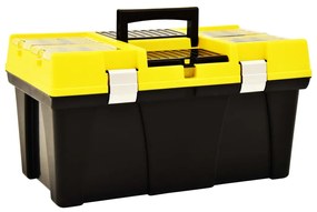 Cassetta Degli Attrezzi İn Plastica 595x337x316 Mm Gialla /