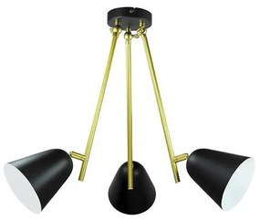 Rabalux 5376 - Lampadario a sospensione con supporto rigido ALDER 3xE14/40W/230V