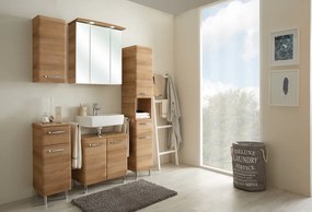 Mobile senza lavello di colore naturale con effetto rovere da appendere 53x60 cm Quickset 318 – Pelipal