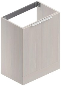 Mobile lavanderia Jnka 2 ante in truciolare legno larice bianco P 45 x L 70 x H 89 cm