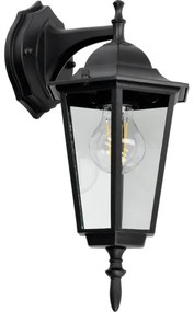 Applique da esterno 1xE27/60W/230V IP44 nera