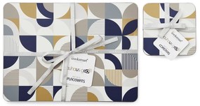 Set di tovagliette e sottobicchieri Bauhaus - Cooksmart ®