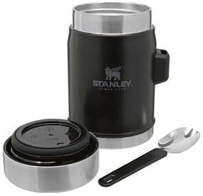 Borraccia termica nera in acciaio inox 400 ml Legendary Classic Black – Stanley
