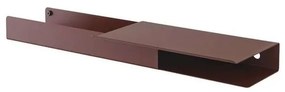 Folded Shelves Platform 62x5,4 Deep Red - Muuto