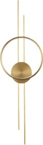 APPLIQUE DA PARETE LED APP1781-W BRUSH GOLD
