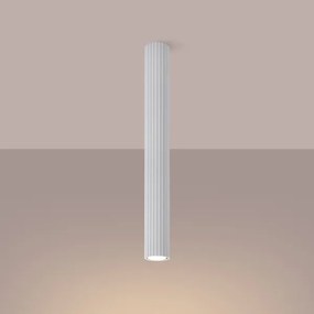 Sollux SL.1534 - Faretto KARBON 1xGU10/10W/230V 60 cm bianco