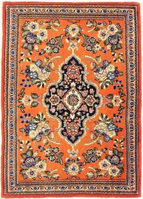 Ghom Tappeto persiano 60x90 Rosso (Iran) Annodato A Mano