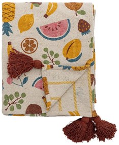 Coperta per bambini in cotone riciclato 130x160 cm Fruitta – Bloomingville Mini
