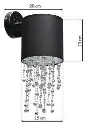 Applique ALMERIA 1xE27/60W/230V