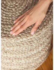 Poggiapiedi greige Jutta Greige – Hanse Home