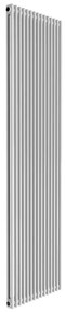 Radiatore acqua calda Comby in acciaio 2 colonne, 15 elementi, interasse 1735 mm, bianco