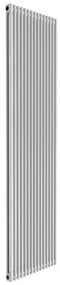 Termosifone in acciaio tubolare 2 colonne 15 elementi interasse 1735 mm ERCOS Comby bianco