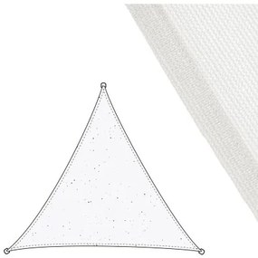 Vele parasole Tenda 3 x 3 m Bianco Polietilene 300 x 300 x 0,5 cm