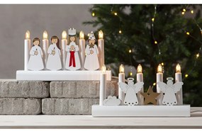 Decorazione luminosa natalizia bianca a LED Julia - Star Trading