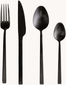 Set di 16 posate spazzolate opache Gloria, 4 persone