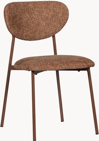 Set di 2 sedie da pranzo imbottite impilabili Valor