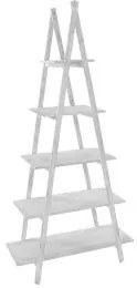 Scaffale Home ESPRIT Bianco Pino Legno MDF 80 x 34 x 157 cm