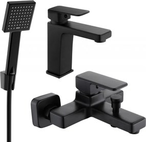 Mexen Cetus R45 set da bagno, nero - 744303R45-70