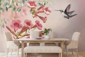 Carta da parati – Invasione di colibrì