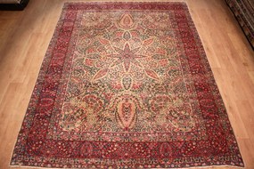 Kerman Tappeto persiano 270 x 360 (Iran) Annodato A Mano