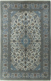 Kashan Tappeto 310 x 200 Beige (Iran) Annodato A Mano
