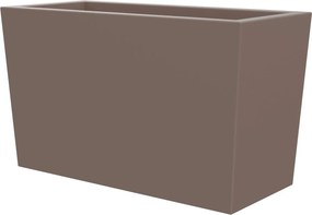Fioriera Matelica in polietilene tortora H 61 x L 78 x P 35 cm