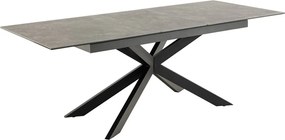 Tavolo da pranzo pieghevole in ceramica 90x210 cm Irwine - Actona