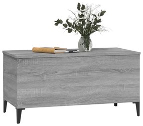 Tavolino salotto grigio sonoma 90x44,5x45 cm legno multistrato