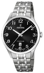 Orologio Uomo Festina F20466/3 Nero Argentato (Ø 40 mm)