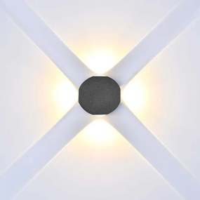Applique a LED da esterno LED/4W/230V 4000K IP54 nero