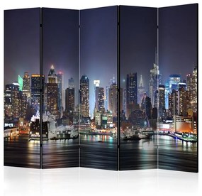 Paravento  Night Port II [Room Dividers]  Colore colorful, Dimensioni e Misure 225x172