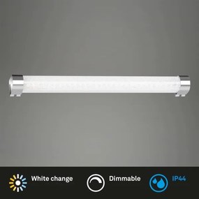 Briloner 2243-018 -Illuminazione specchio da bagno LED dimmerabile LED/8W/230V IP44