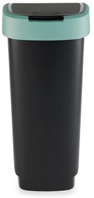 Bidone per rifiuti in plastica riciclata 50 L Twist - Rotho
