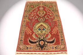 Hereke Tappeto orientale 70 x 60 (Tacchino) Annodato A Mano