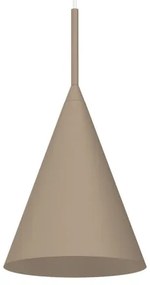 Lampada a sospensione su cavo CAPITAL 1xGX53/15W/230V Ø 17 cm taupe