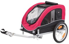 Rimorcihio per bicicletta rosso per cane 68x75 cm Trixie M – Plaček Pet Products