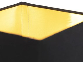 Lampada da parete intelligente nera con USB incl. Wifi A60 e GU10 - Zeno