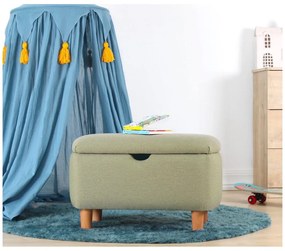 Pouf per bambini verde chiaro Moouv - Artie