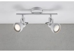 Nordlux - Faretto ASLAK 2xGU10/35W/230V bianco