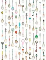 studio ditte Carta da parati Teaspoon - Teaspoon