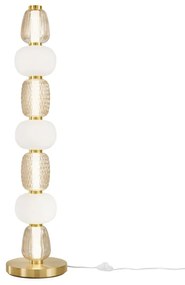 Lampada da terra LED LED-TOTEM-PT trasparente, luce bianco caldo 4500 lumen LUCE AMBIENTE DESIGN
