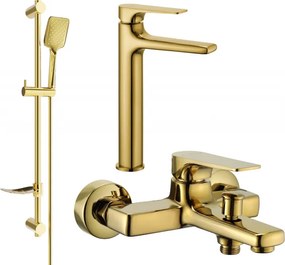 Mexen Lynx DF62 set da bagno, oro - 745913DF62-50