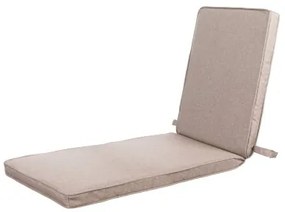 Cuscino per Lettino Beige 190 x 55 x 4 cm