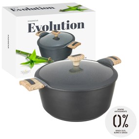 Casseruola 28 cm con coperchio Evolution